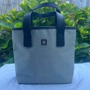 Pierre Cardin Black and White mini tote